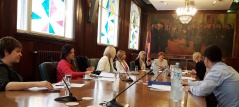 15 May 2017 Working meeting of the Women’s Parliamentary Network and the representatives of the project of Melbourne University and UN Women Serbia 